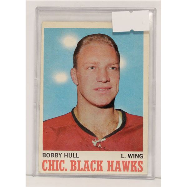 1970-71 BOBBY HULL HOCKEY CARD OPC