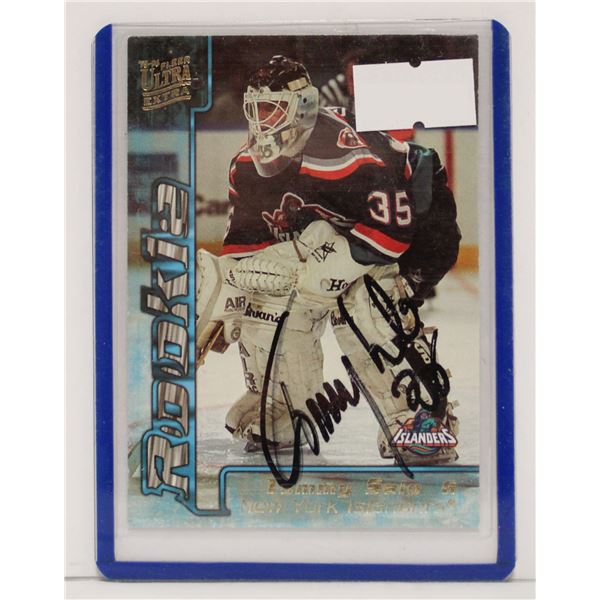 1995 TOMMY SALO AUTOGRAPHED CARD