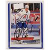 Image 1 : 1993 MARTIN GELINAS AUTOGRAPHED CARD