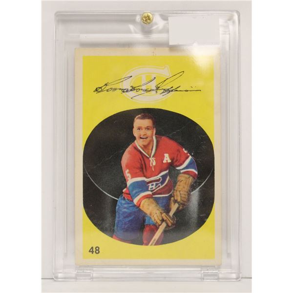 1962-63 PARKHURST BOOM BOOM GEOFFRION CARD
