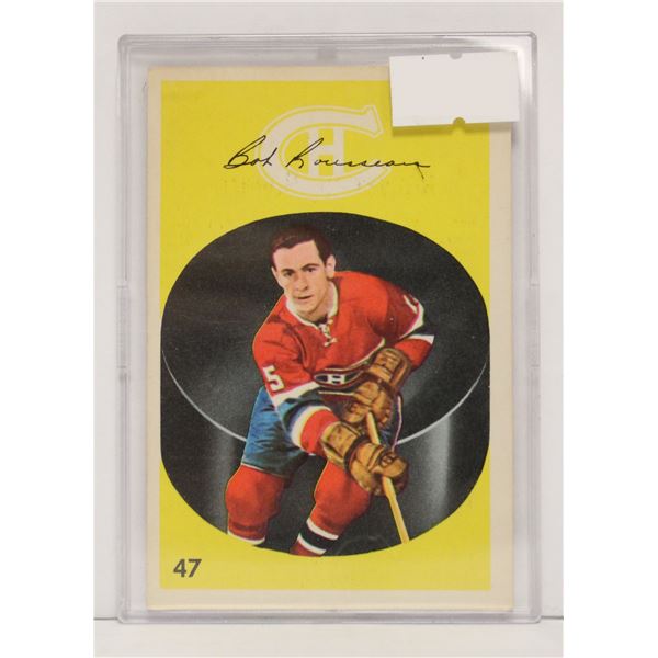 1962-63 PARKHURST BOB ROUSSEAU ROOKIE