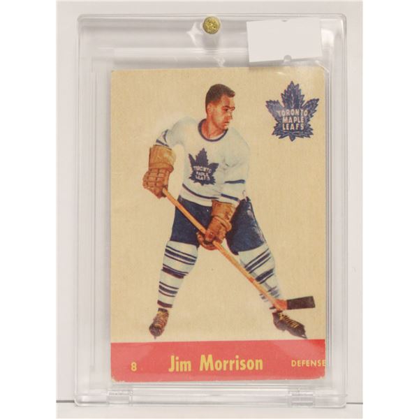 1955-56 JIM MORRISON  PARKHURST HOCKEY CARD