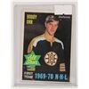 Image 1 : 1970-71 BOBBY ORR HOCKEY CARD