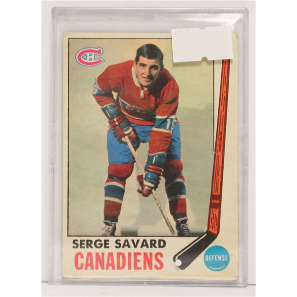 1969-70 SERGE SEVARD ROOKIE CARD
