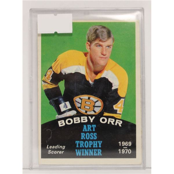 1970 BOBBY ORR ART ROSS CARD