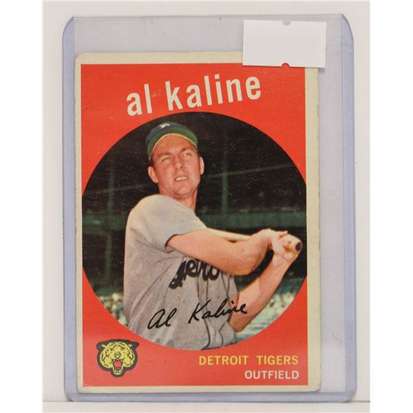 1959 TOPPS AL KALINE BASEBALL CARD