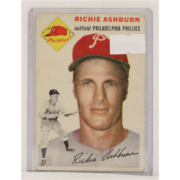 1953 TOPPS RICHIE ASHBURN BASEBALL CARD