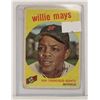 Image 1 : 1959 TOPPS WILLIE MAYS BASEBALL CARD