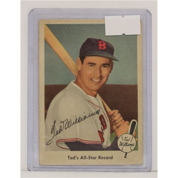 1959 FLEER TED WILLIAMS BASEBALL CARD