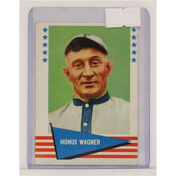 1961 FLEER HONUS WAGNER BASEBALL CARD