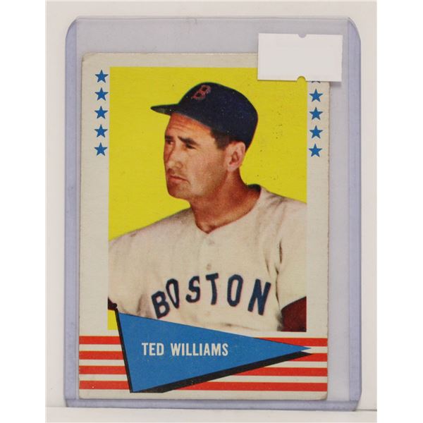 1961 FLEER TED WILLIAMS BASEBALL CARD