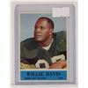 Image 1 : 1964 WILLIE DAVIS ROOKIE FOOTBALL CARD