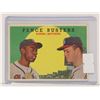Image 1 : 1959 TOPPS HANK AARON FENCE BUSTERS