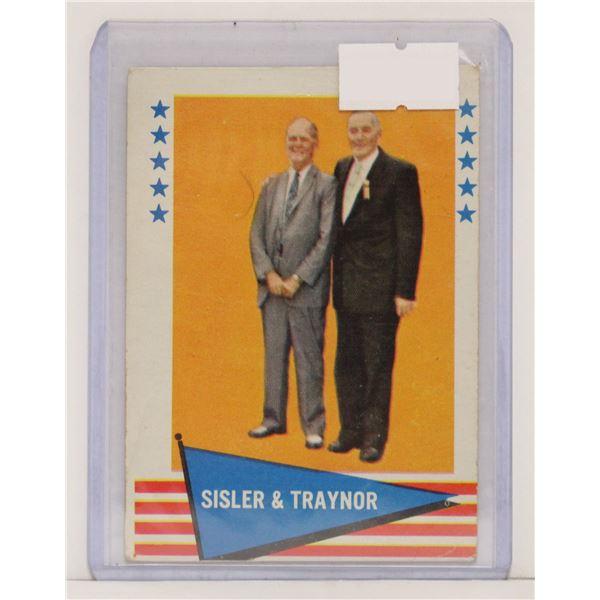 1961 FLEER BASEBALL GREATS CHECKLIST