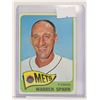Image 1 : 1965 TOPPS WARREN SPAHN BASEBALL CARD