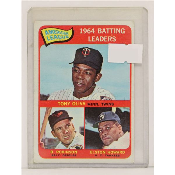 1965 TOPPS BROOKS ROBINSON BASEBALL CARD