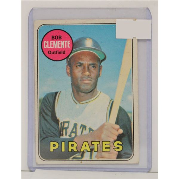 1969 OPC BOB CLEMENTE BASEBALL CARD