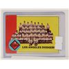 Image 1 : 1963 TOPPS DODGERS TEAM CARD