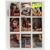 Image 1 : SHEET OF 1967 PLANET OF THE APES CARDS