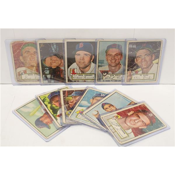 ASSORTED VINTAGE BASEBALL CARDS