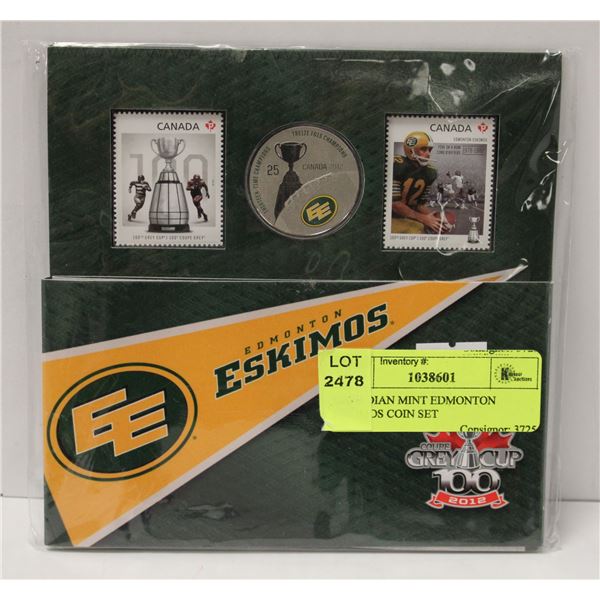 CANADIAN MINT EDMONTON ESKIMOS COIN SET