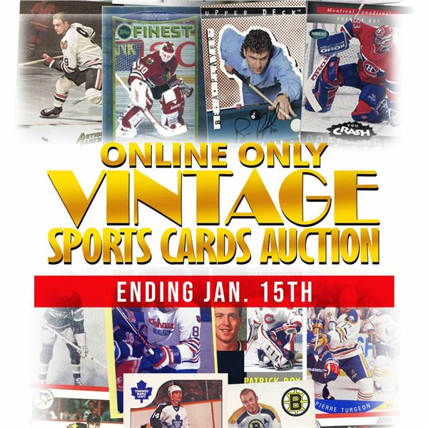 WELCOME TO KASTNER'S VINTAGE SPORTS CARDS AUCTION!