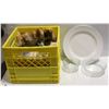 Image 1 : BOX OF ASSORTED BOWLS AND PLATES