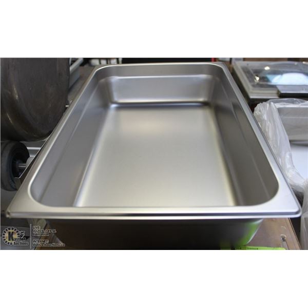 NEW STAINLESS STEEL FULL SIZE PAN INSERT 4"DEEP