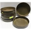 Image 1 : LOT OF 6, 10" CAKE PANS