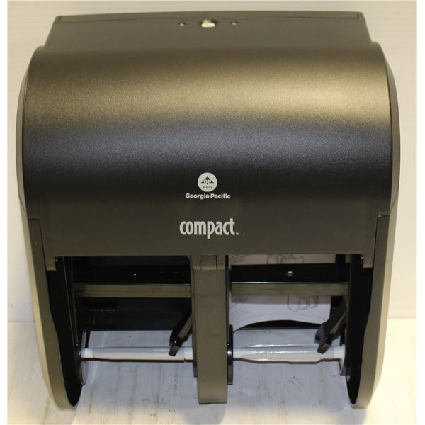 NEW COMPACT QUAD 4 ROLL VERTICAL TISSUE DISPENSER