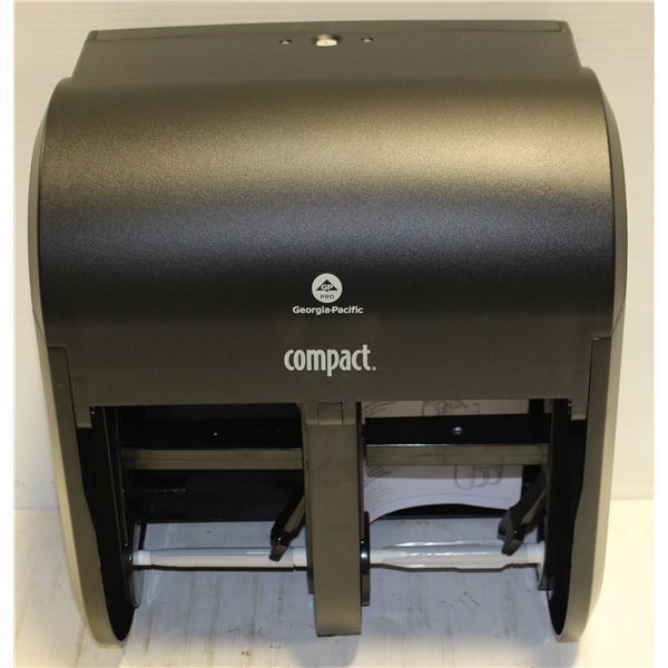 NEW COMPACT QUAD 4 ROLL VERTICAL TISSUE DISPENSER