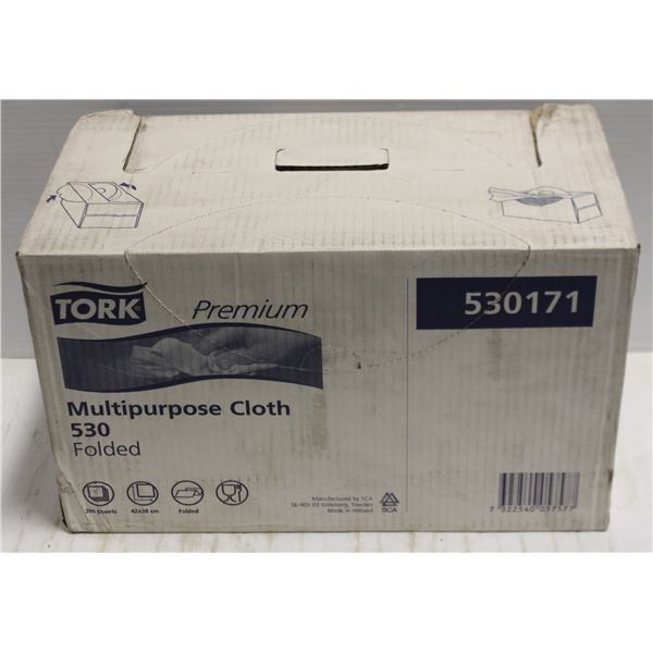 TORK PREMIUM MULTIPURPOSE CLOTH T60 INTERFOLDED