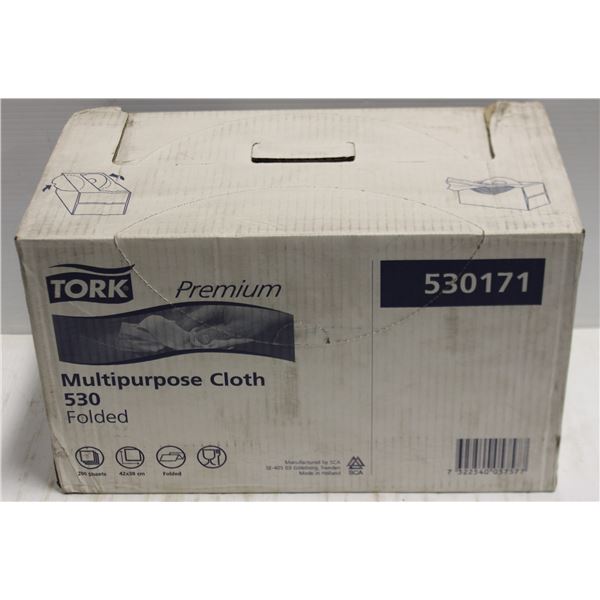 TORK PREMIUM MULTIPURPOSE CLOTH T60 INTERFOLDED
