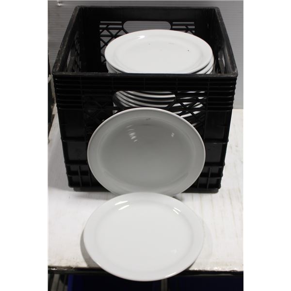 CRATE OF 24 9" PLATES