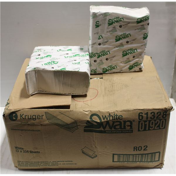 CASE OF KRUGER MULTIFOLD PAPER TOWELS