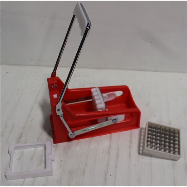 LEVER ACTION POTATO CUTTER W/ 2 BLADES