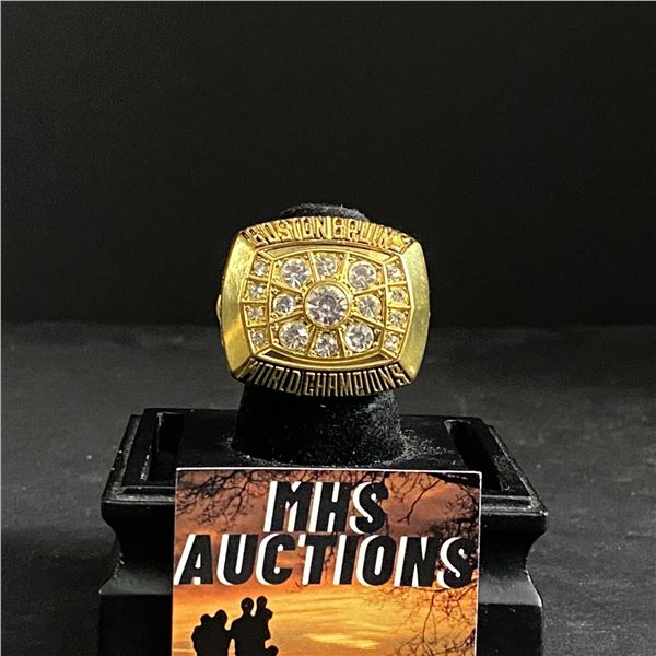 BOSTON BRUINS N.H.L 1972 "B.ORR" CHAMPIONSHIP REPLICA RING (ref840)