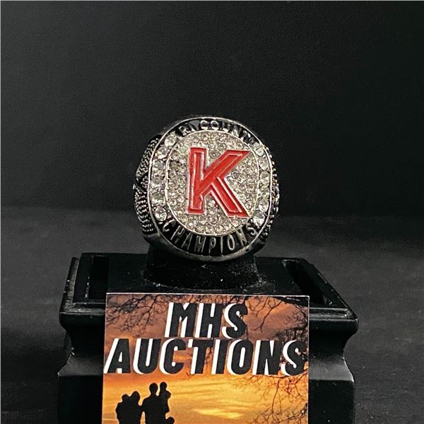 RI COUNT CHAMPIONS KINGSWAY 2011 CHAMPIONSHIP REPLICA RING (ref873)