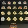 Image 2 : 20 RING COMPLETE SET MOLSON CANADIAN CHAMPIONSHIP REPLICA RING SET