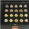 Image 3 : 20 RING COMPLETE SET MOLSON CANADIAN CHAMPIONSHIP REPLICA RING SET