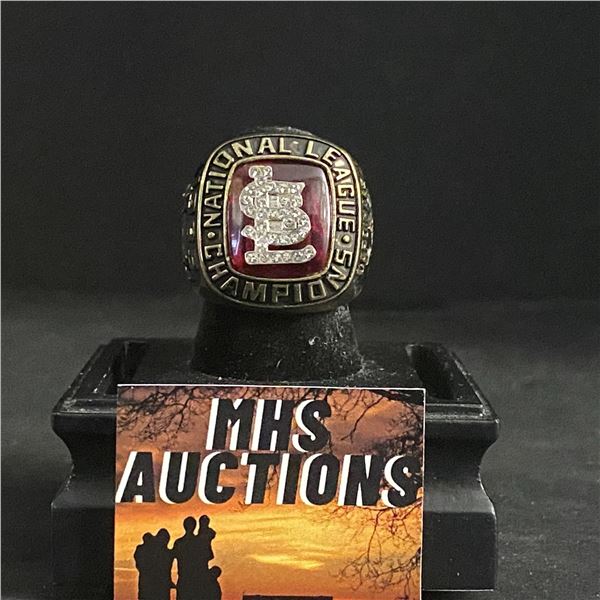 ST LOUIS CARDINALS M.L.B 1985 "CARDINALS" CHAMPIONSHIP REPLICA RING (ref546)