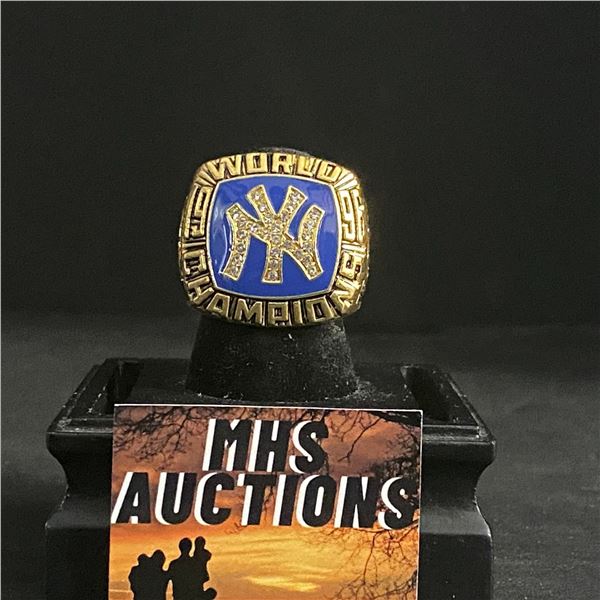 NEW YORK YANKEES M.L.B 1996 "JETER" CHAMPIONSHIP REPLICA RING (ref558)