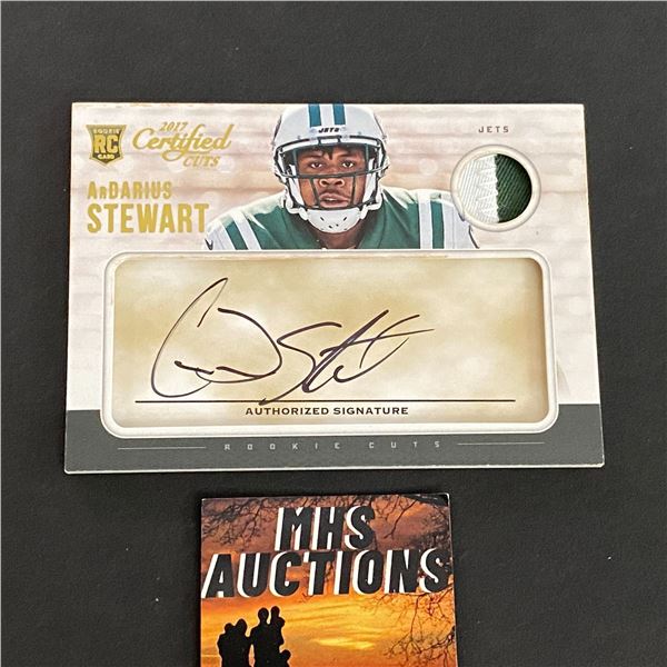 2017 PANINI ARDARIUS STEWART PATCH/AUTOGRAPH CARD ONLY 299 MADE #269/299 (ref2093)