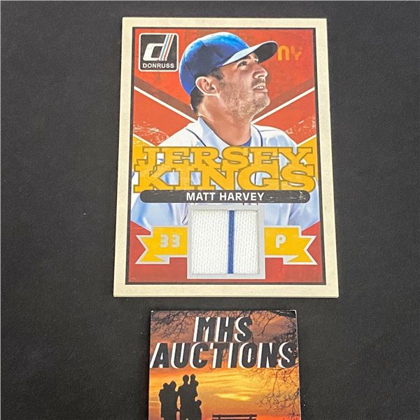 MATT HARVEY JERSEY CARD (ref2290)