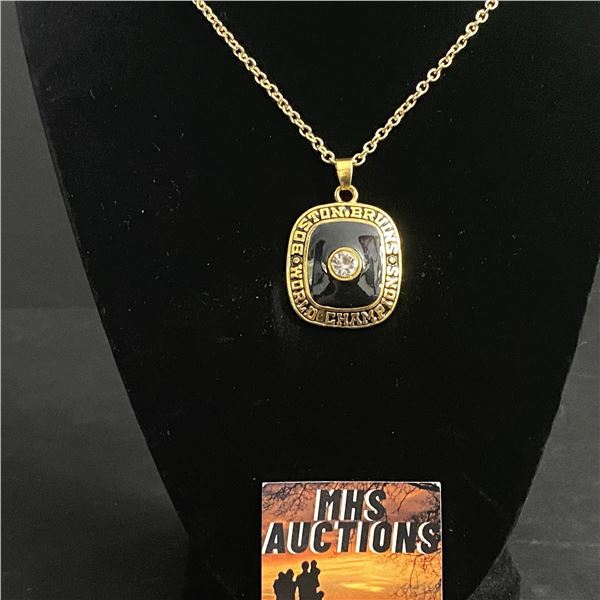 BOSTON BRUINS N.H.L CHAMPIONSHIP NECKLACE (ref340)