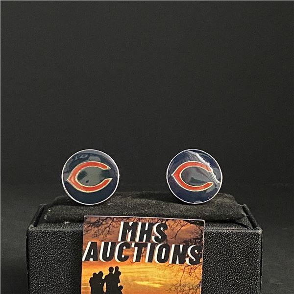 CHICAGO BEARS N.F.L CUFFLINKS (ref1224)