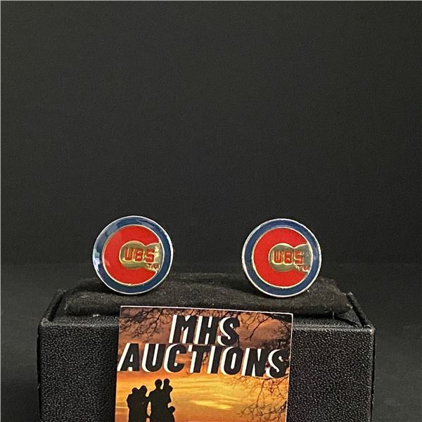 CHICAGO CUBS M.L.B CUFFLINKS (ref1246)