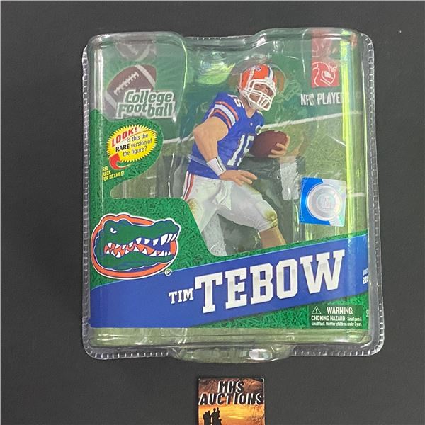 TIM TEBOW FLORIDA GATORS MCFARLANE SERIES 4 BLUE JERSEY