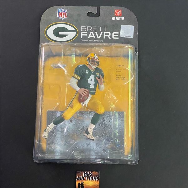 BRETT FAVRE GREEN BAY PACKERS MCFARLANE 2008