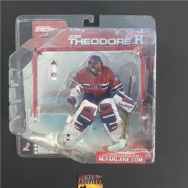 JOSE THEODORE MCFARLANE W/LOGO MONTREAL CANADIENS SERIES 1